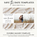 Save the Date Flexible Templates- Photo Strip Style #1