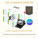 2.5x3.5 (65x90mm) Magnet Template - 3 Pack