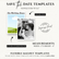 Save the Date Flexible Templates- Newsletter Style