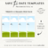 Save the Date Flexible Templates- Photobooth Style #2B