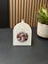 2.25” Boho Bead Arched Ornaments