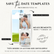 Save the Date Flexible Templates- Photobooth Style #3A