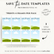 Save the Date Flexible Templates- Photobooth Style #3A