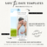 Save the Date Flexible Templates- Photobooth Style #4A
