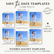 Save the Date Flexible Templates- Classic Style #1