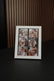 Magnetic Frame/Board 6x8" (2.5x2.5 Magnets)
